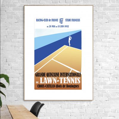 Affiche Lawn Tennis