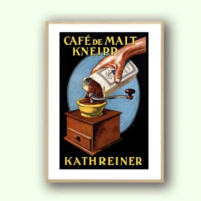 Affiche Café de Malt - Kneipp