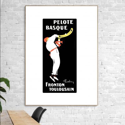 Affiche Pelote Basque Toulouse