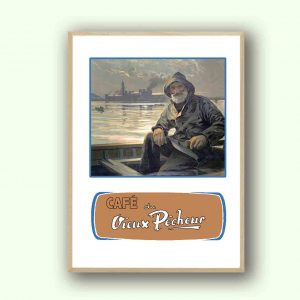 Affiche  Café Vieux Pecheur