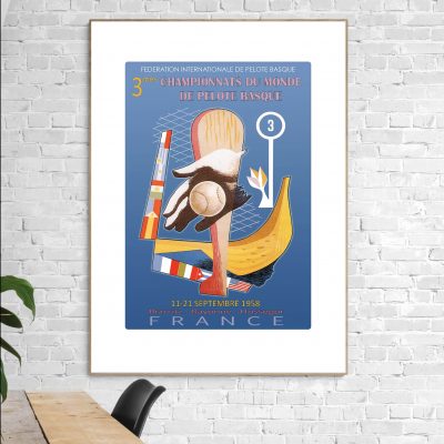 Affiche Pelote Basque 9