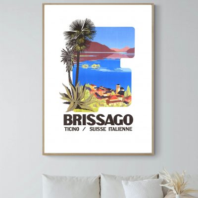 Affiche Suisse Brissago