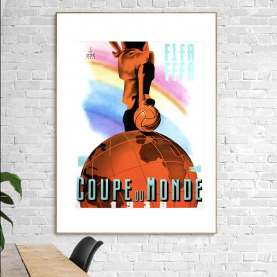 Affiche Football 1938