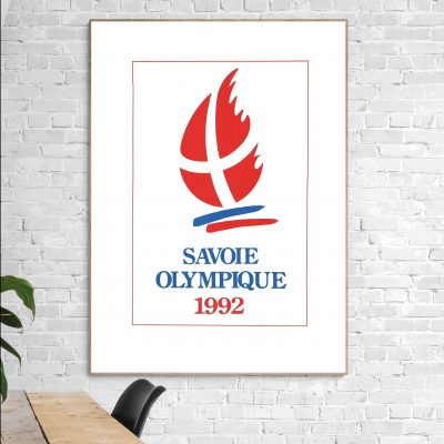 Affiche Savoie Olympique 1992