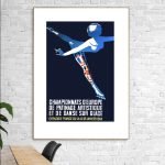 Patinage artistique, championnat d'Europe, danse sur glace, Grenoble 1964.