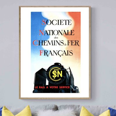Affiche Sncf Train