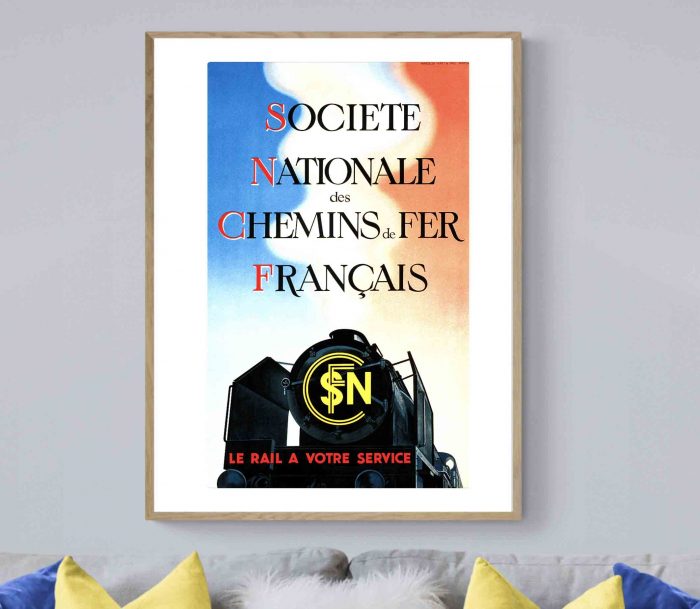 Affiche Sncf Train