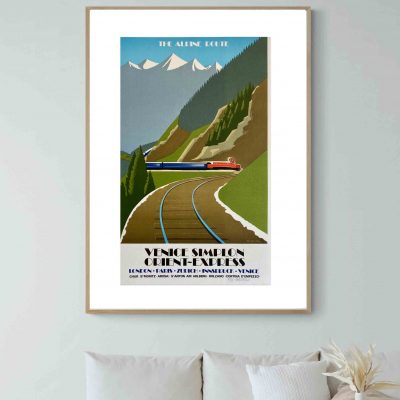 Affiche Sncf Train Venice Simplon Express 5