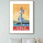 Affiche vintage de la Gendarmerie, style rétro, idéale pour décoration intérieure.