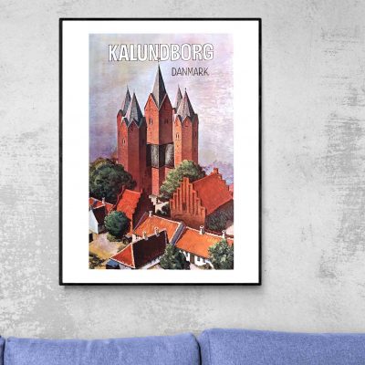 Affiche Danemark Kalunborg