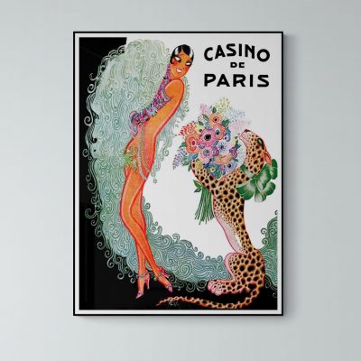 Affiche Joséphine Baker - Casino de Paris