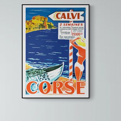 Affiche Calvi - Corse