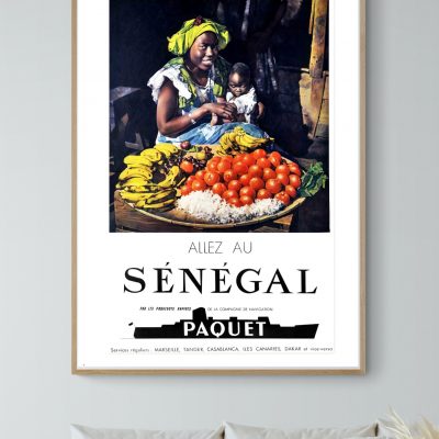 Affiche Allez au Sénégal