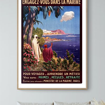 Affiche Engagez vous dans la Marine