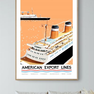 Affiche American Export Lines