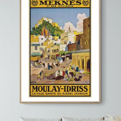 Affiche Moulay Idriss, la ville sainte de Djebel Zehroun