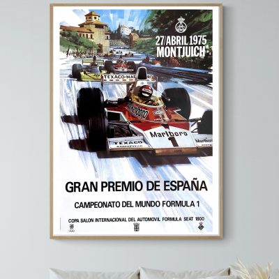Affiche Gran Premio de Espana - 1975