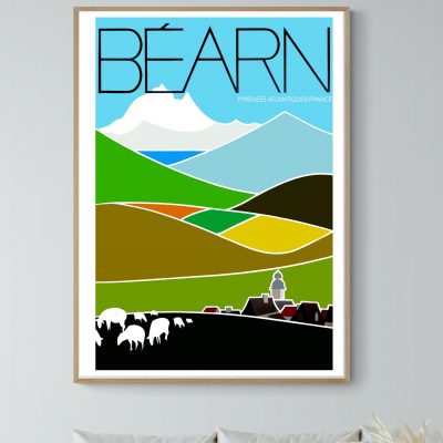 Affiche Béarn