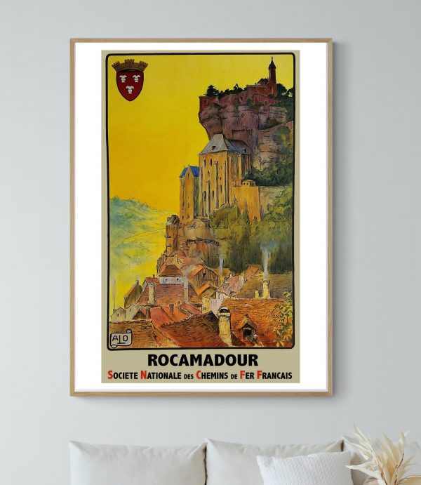 Balade dans Rocamadour, célèbre site touristique français.