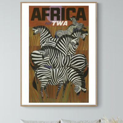 Affiche Africa by TWA