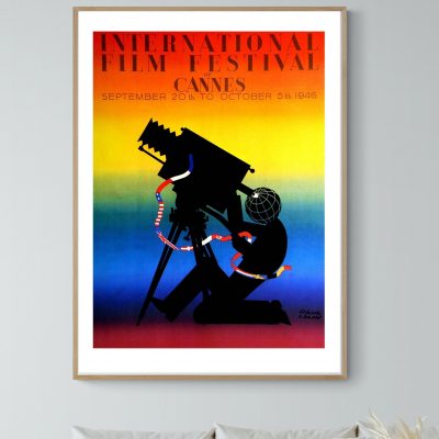 Affiche Cannes - Festival Film 1946