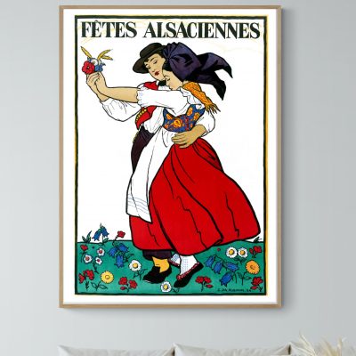 Affiche Fêtes Alsaciennes