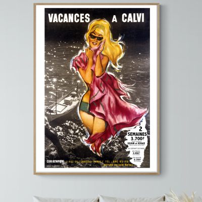 Affiche Vacances à Calvi