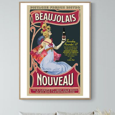 Affiche Beaujolais Nouveau