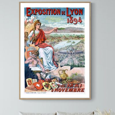 Affiche Exposition de Lyon 1894
