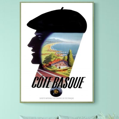 Affiche La Côte Basque 2