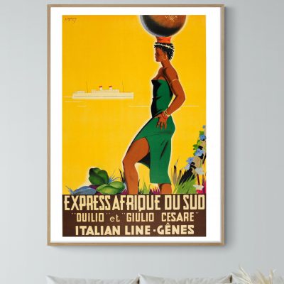 Affiche Express Afrique du Sud