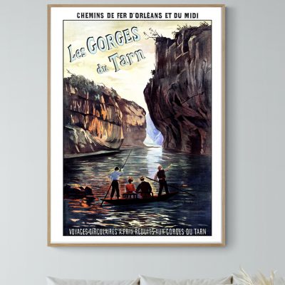Affiche Les Gorges du Tarn