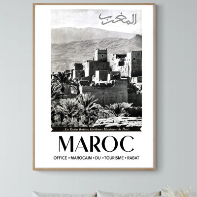 Affiche Maroc - Rabat