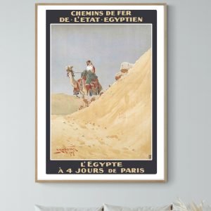 Affiche L'Egypte à 4 jours de Paris