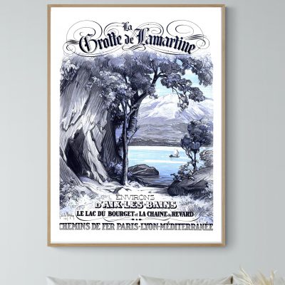 Affiche la Grotte de Lamartine