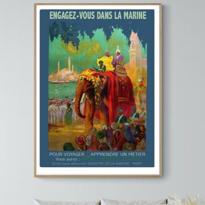 Affiche Engagez vous dans la Marine 2