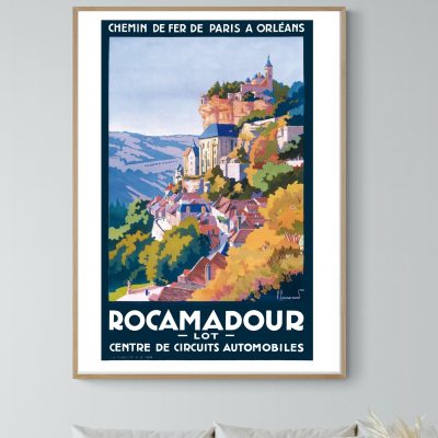 Affiche Rocamadour