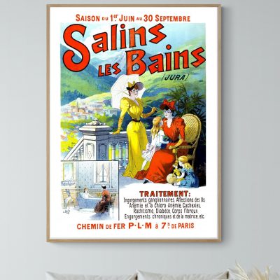 Affiche Salins les Bains