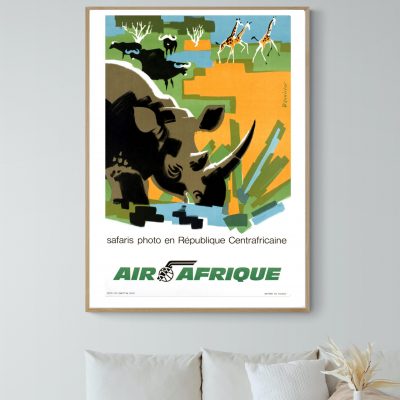 Affiche Air Afrique