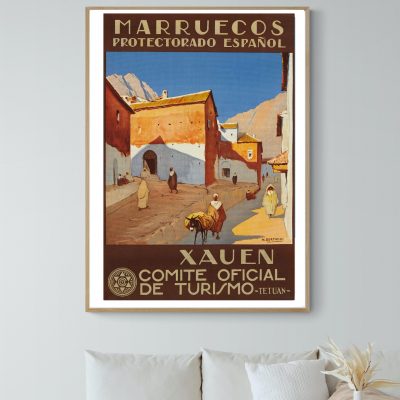 Affiche Marruecos - Protectorado Español
