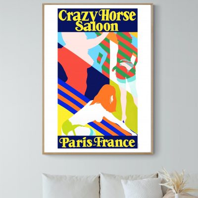 Affiche Crazy Horse Saloon