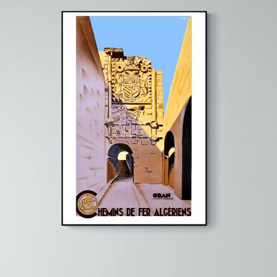 Affiche Oran - La porte d'Espagne
