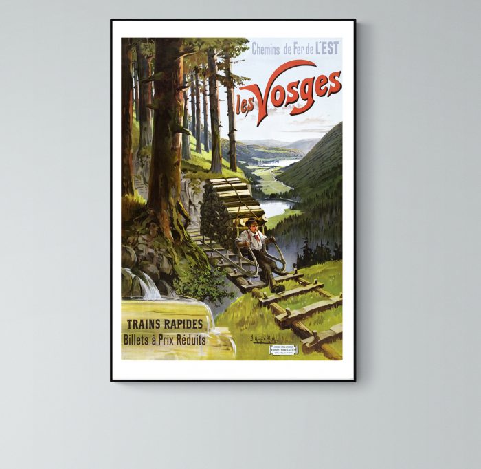 Affiche Les Vosges