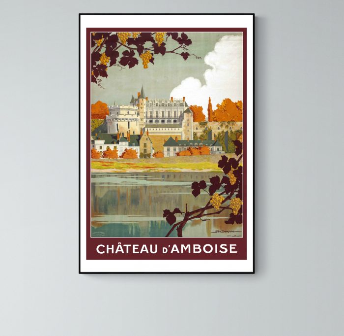 Affiche Château d'Amboise