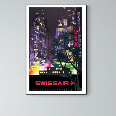 Affiche Swissair