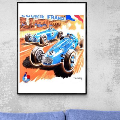 Affiche Course Ecurie France