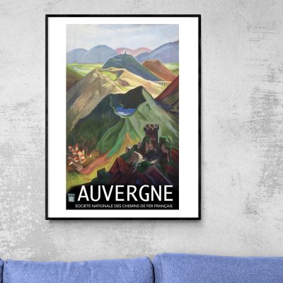 Affiche Auvergne