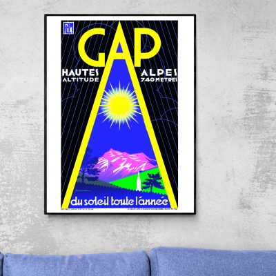 Affiche Gap Hautes Alpes