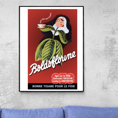 Affiche Tisane Boldoflorine