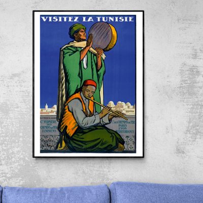 Affiche Visitez la Tunisie